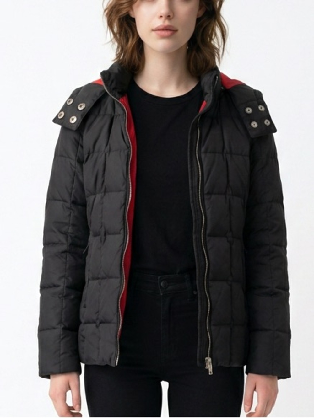 GAP | Black Puffer Jacket Sz M